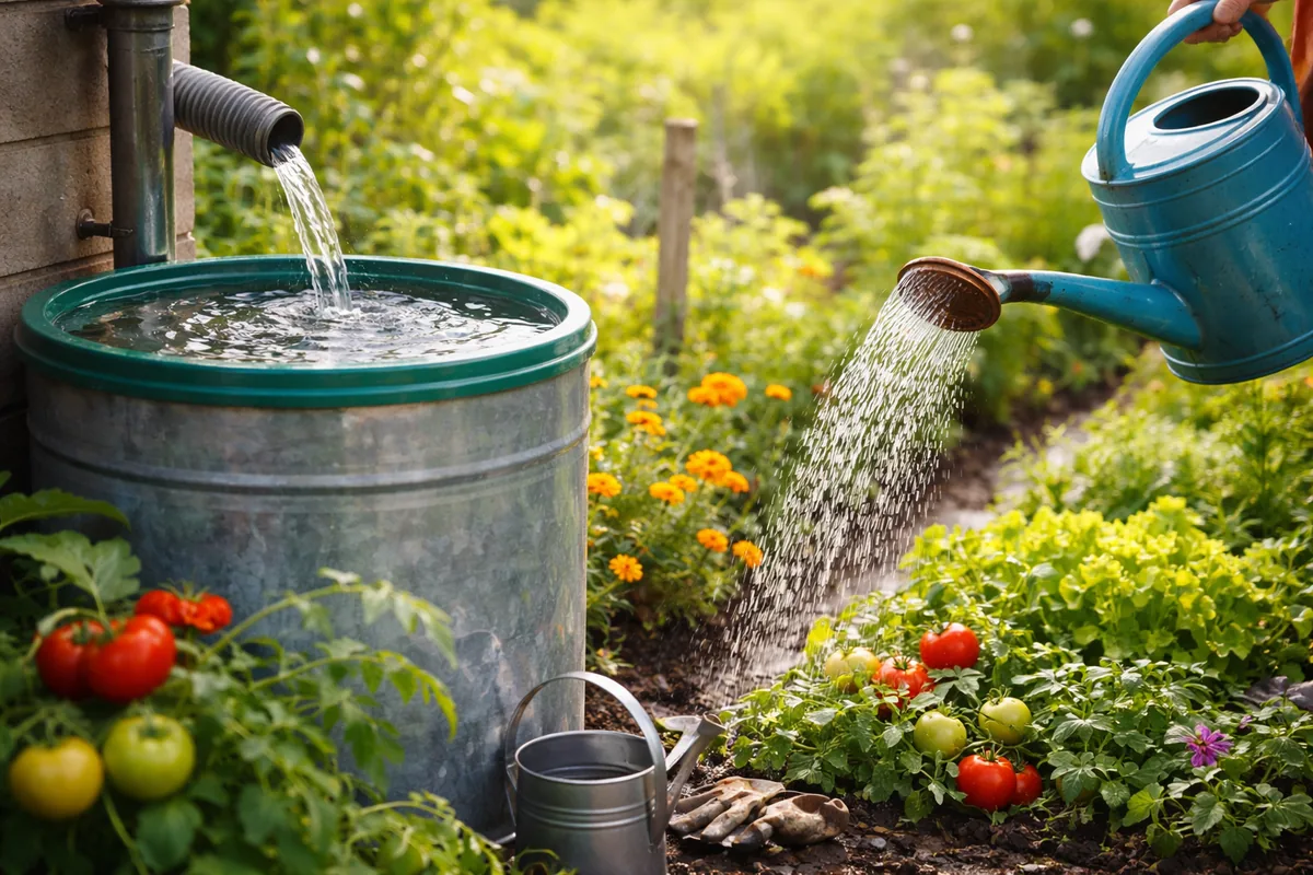 Peut-on utiliser de l'eau de pluie pour arroser un jardin